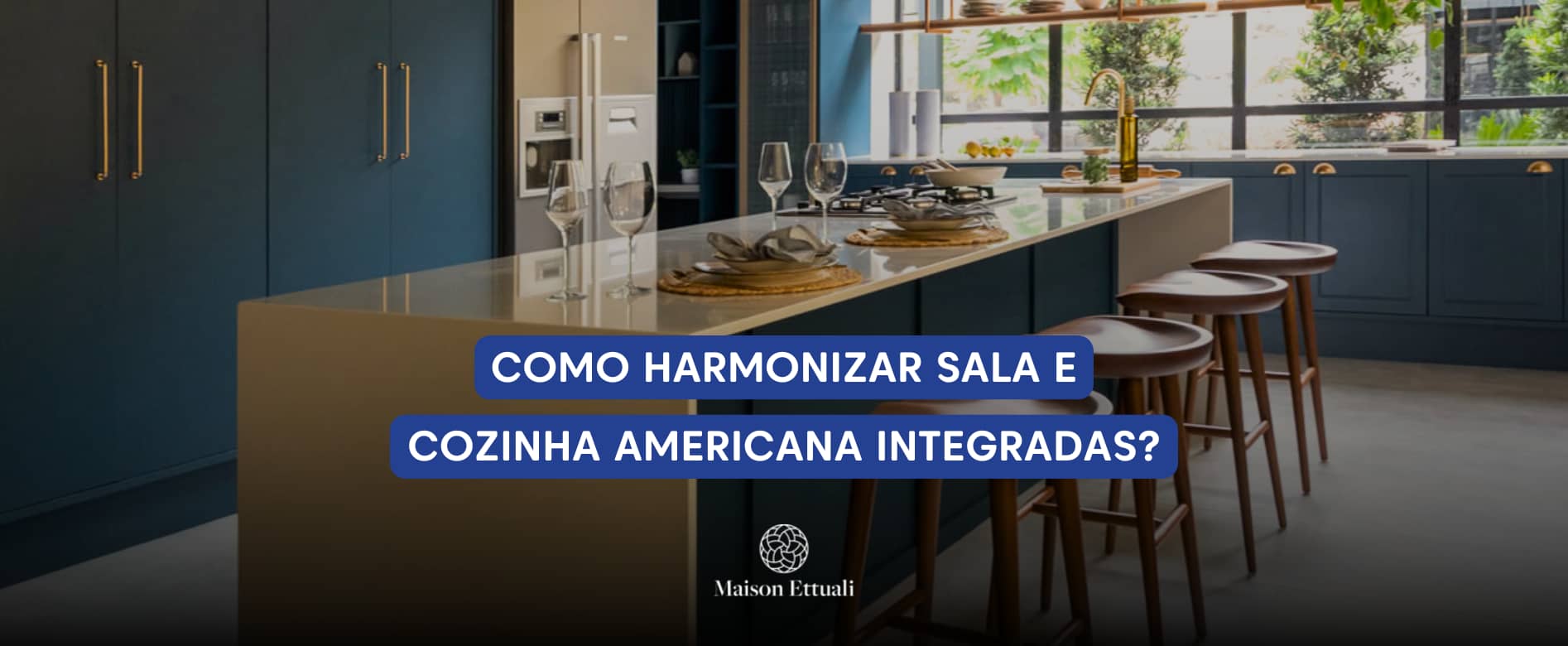 No momento, você está visualizando Como harmonizar sala e cozinha americana integradas?